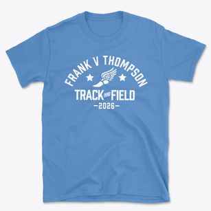 Frank V Thompson Middle School Track and Field Basic T-Shirt
