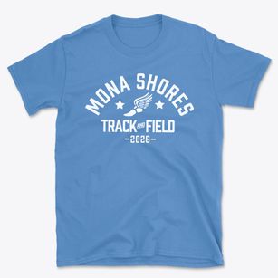 Mona Shores Middle School Track and Field Basic T-Shirt