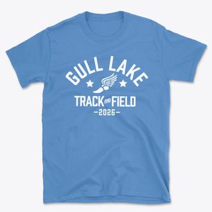 Gull Lake High School Track and Field Basic T-Shirt
