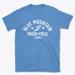 Blue Mountain Elementary School Track and Field Basic T-Shirt