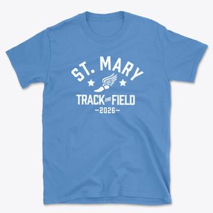 Saint Mary High School Bundschu Memorial Track and Field Basic T-Shirt