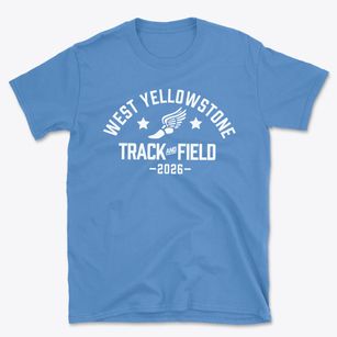 West Yellowstone School Track and Field Basic T-Shirt