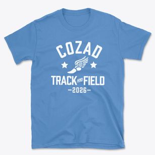 Cozad Middle School Track and Field Basic T-Shirt