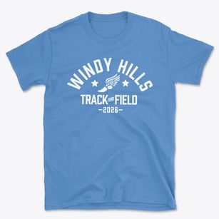 Windy Hills Elementary School Track and Field Basic T-Shirt