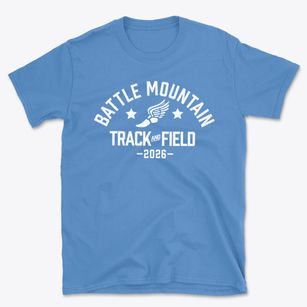 Battle Mountain High School Track and Field Basic T-Shirt