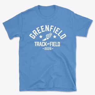 Greenfield High School Track and Field Basic T-Shirt