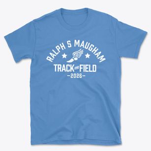 Ralph S Maugham Elementary School Track and Field Basic T-Shirt