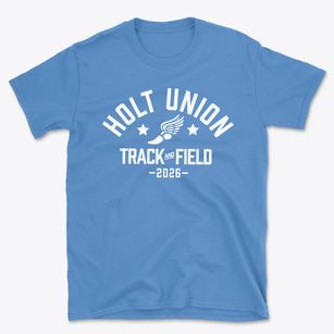 Holt Union Elementary School Track and Field Basic T-Shirt
