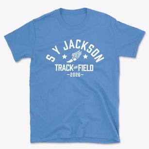 S Y Jackson Elementary School Track and Field Basic T-Shirt
