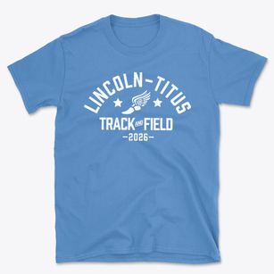 Lincoln-titus Elementary School Track and Field Basic T-Shirt