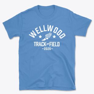 Wellwood Middle School Track and Field Basic T-Shirt
