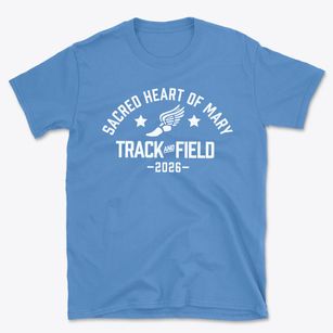Sacred Heart Of Mary Parish Track and Field Basic T-Shirt