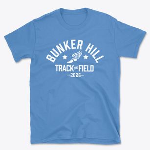 Bunker Hill High School Track and Field Basic T-Shirt