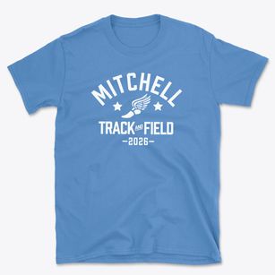 Mitchell High School Track and Field Basic T-Shirt