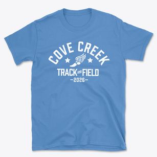 Cove Creek School Track and Field Basic T-Shirt