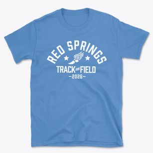 Red Springs High School Track and Field Basic T-Shirt
