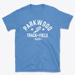 Parkwood Elementary School Track and Field Basic T-Shirt