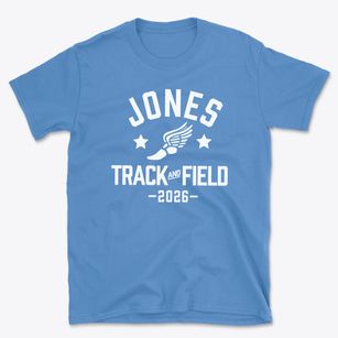 Jones Middle School Track and Field Basic T-Shirt