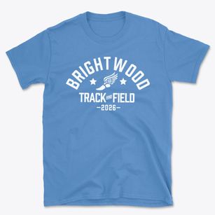 Brightwood Elementary School Track and Field Basic T-Shirt
