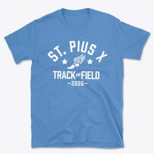 Saint Pius X School Track and Field Basic T-Shirt