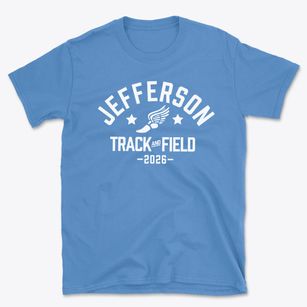 Jefferson Elementary School Track and Field Basic T-Shirt