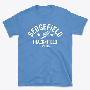 Sedgefield Elementary School Track and Field Basic T-Shirt