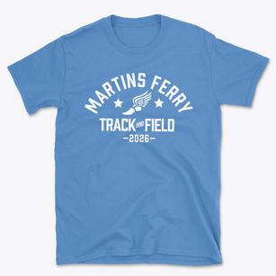 Martins Ferry Middle School Track and Field Basic T-Shirt