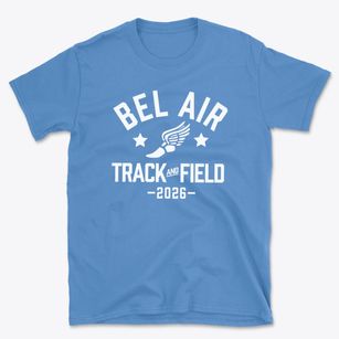 Bel Air Elementary School Track and Field Basic T-Shirt