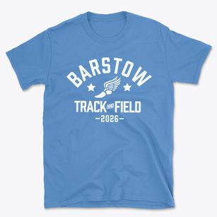 Barstow Baptist Academy Track and Field Basic T-Shirt