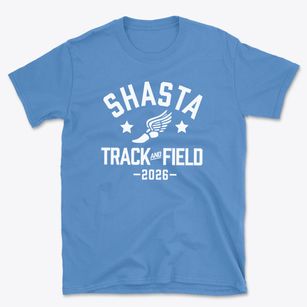 Shasta Middle School Track and Field Basic T-Shirt