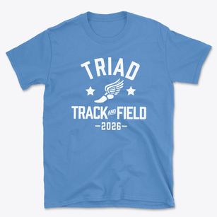 Triad School Track and Field Basic T-Shirt