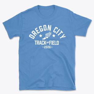 Oregon City High School Moss Campus Track and Field Basic T-Shirt