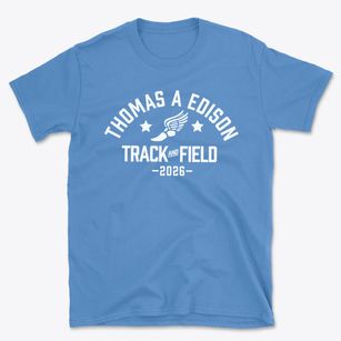 Thomas A Edison High School Track and Field Basic T-Shirt