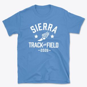 Sierra High School Track and Field Basic T-Shirt
