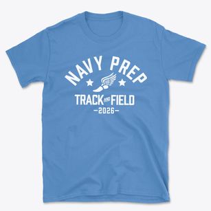 Naval Academy Prep School Track and Field Basic T-Shirt