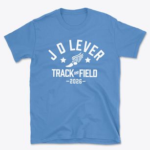 J D Lever Elementary School Track and Field Basic T-Shirt