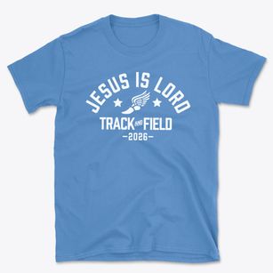 Jesus Is Lord Christian School Track and Field Basic T-Shirt