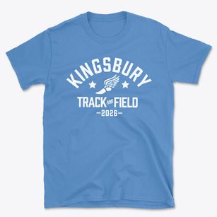 Kingsbury Middle School Track and Field Basic T-Shirt