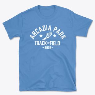 Arcadia Park Elementary School Track and Field Basic T-Shirt