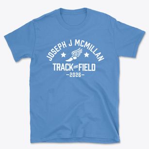 Joseph J Mcmillan Elementary School Track and Field Basic T-Shirt