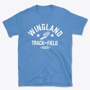 Wingland Elementary School Track and Field Basic T-Shirt