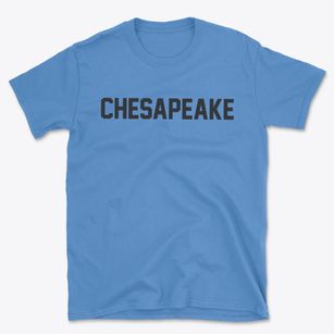 Chesapeake Virginia Classic Block Basic T-Shirt