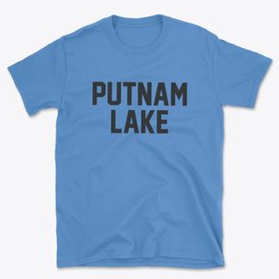 Putnam Lake New York Classic Block Basic T-Shirt