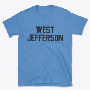 West Jefferson North Carolina Classic Block Basic T-Shirt