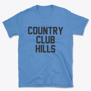 Country Club Hills Missouri Classic Block Basic T-Shirt