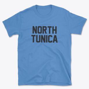 North Tunica Mississippi Classic Block Basic T-Shirt