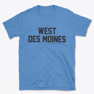West Des Moines Iowa Classic Block Basic T-Shirt