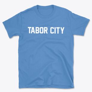 Tabor City North Carolina Classic Block Basic T-Shirt