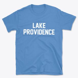 Lake Providence Louisiana Classic Block Basic T-Shirt