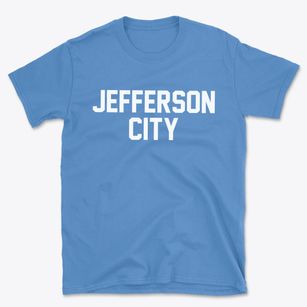 Jefferson City Missouri Classic Block Basic T-Shirt